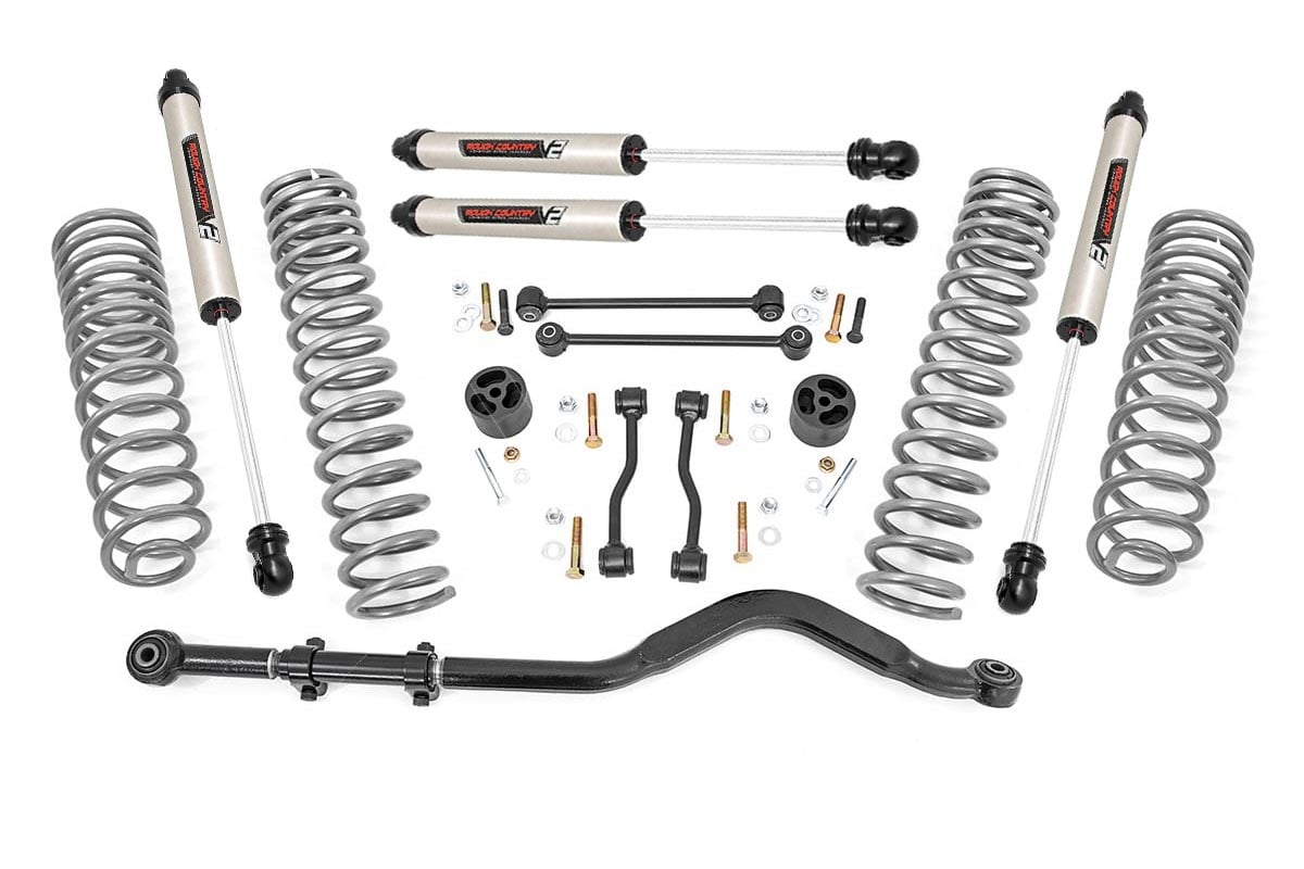 Jeep Gladiator Suspension Lift Kit - Rough Country - 3.5 Inch, V2 - '20-'23